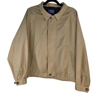 Pendleton Country Traditionals Men's M Khaki Barn Chore Coat Jacket Made‎ in USA